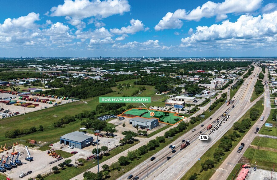 506 Texas 146, La Porte, TX à vendre - Aérien - Image 2 de 3