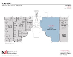 12300 S Shore Blvd, Wellington, FL à louer Plan d’étage- Image 2 de 8