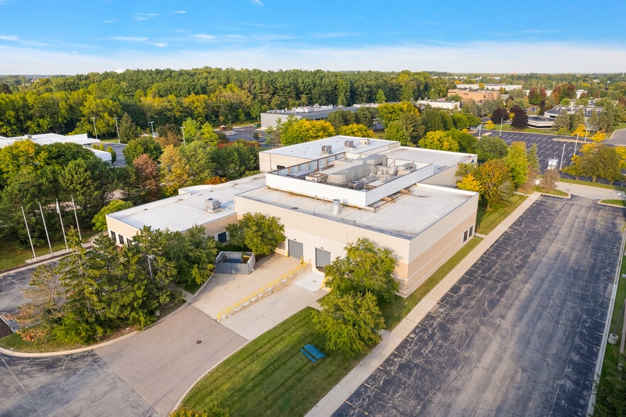 47785 W Anchor Ct, Plymouth, MI for lease - Aerial - Image 2 of 8