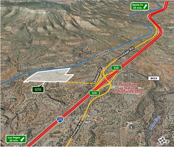 I-25 & Exit 319, San Jose, NM à vendre - Photo du bâtiment - Image 1 de 3