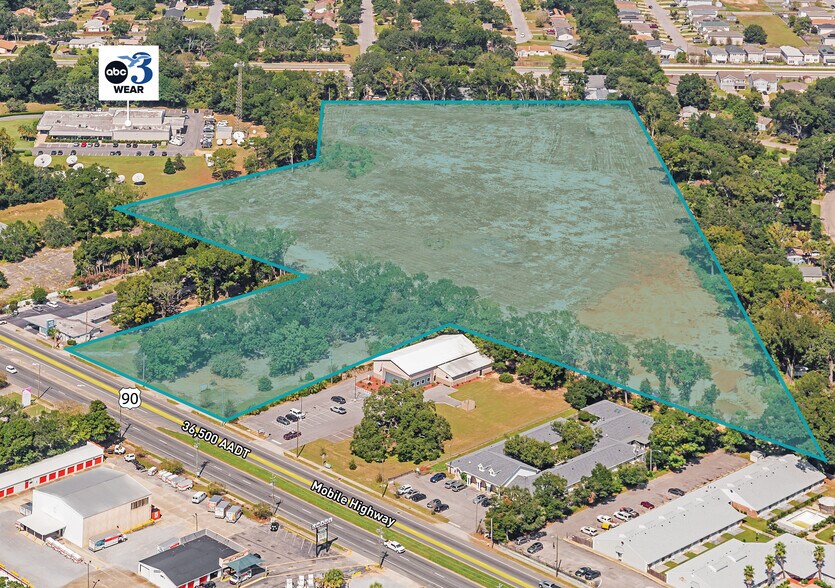 4900 Blk Mobile Hwy, Pensacola, FL à vendre - Aérien - Image 2 de 5