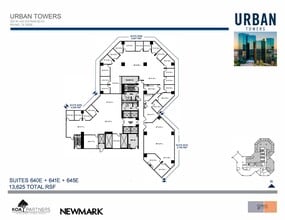 222 W Las Colinas Blvd, Irving, TX à louer Plan d’étage- Image 1 de 1
