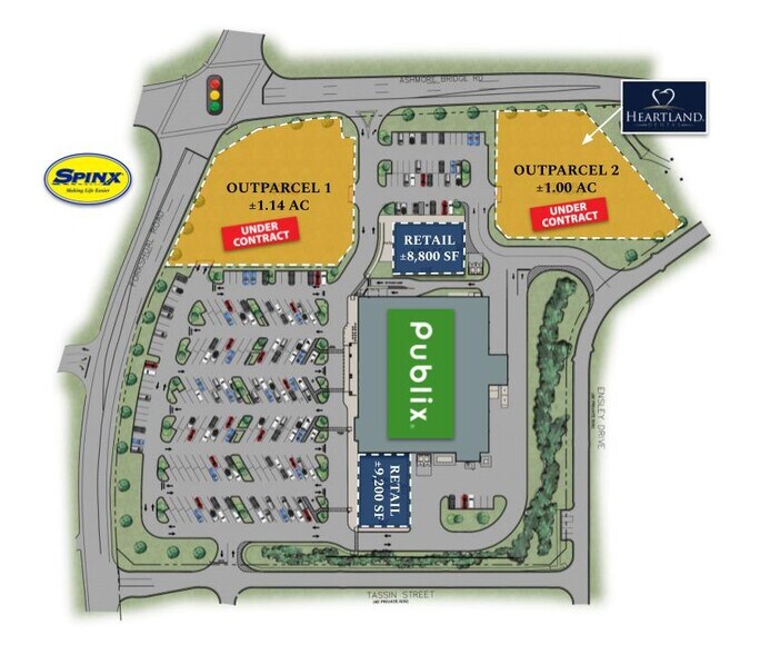 1116 Ashmore Bridge Rd, Greenville, SC à louer - Photo du bâtiment - Image 3 de 7