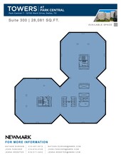 12750 Merit Dr, Dallas, TX à louer Plan d’étage- Image 1 de 2