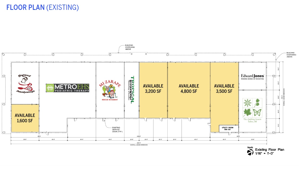 7025 E Michigan Ave, Saline, MI for lease Floor Plan- Image 1 of 2