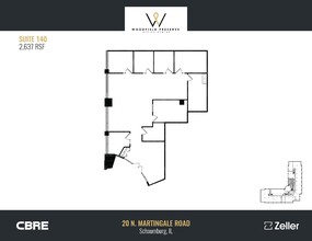 20 N Martingale Rd, Schaumburg, IL à louer Plan d  tage- Image 1 de 1