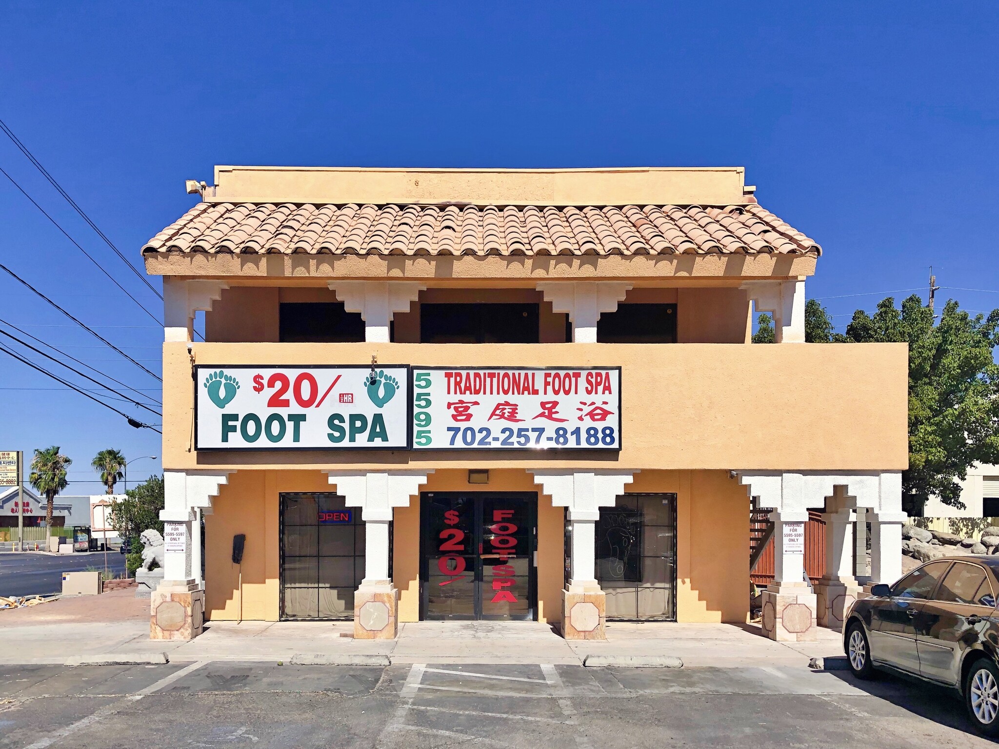 5595-5597 Spring Mountain Rd, Las Vegas, NV for sale Building Photo- Image 1 of 1