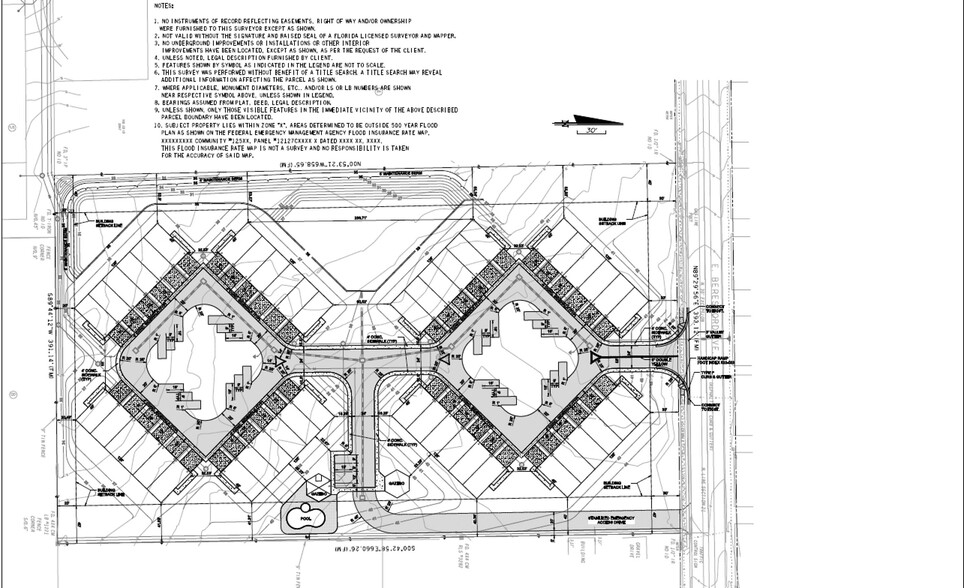 422 Beresford, Deland, FL à vendre - Plan de site - Image 3 de 8