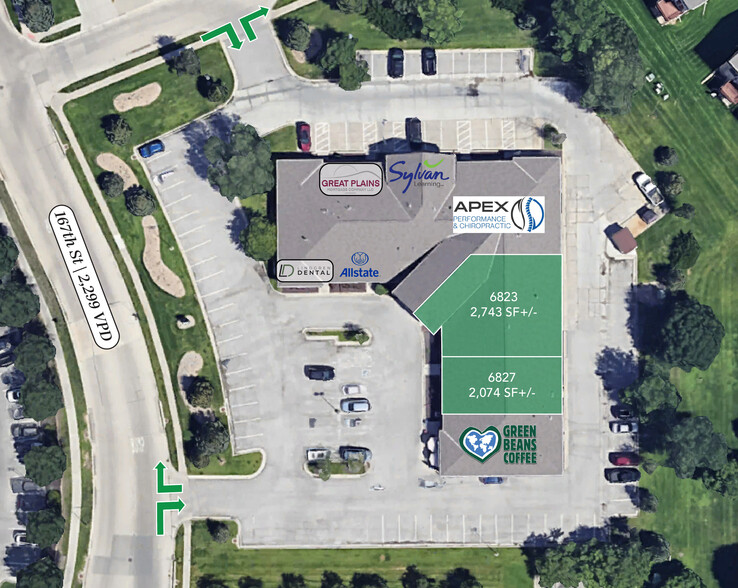 6811-6831 S 167th St, Omaha, NE à louer - Photo du bâtiment - Image 3 de 12