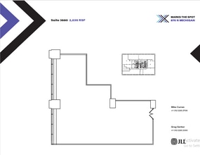 875 N Michigan Ave, Chicago, IL for lease Floor Plan- Image 1 of 1