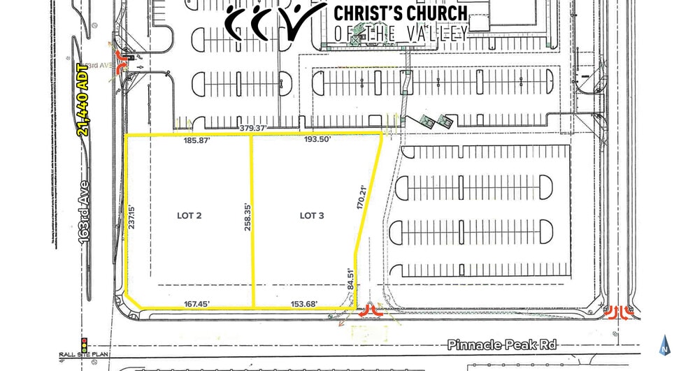 E/NEC 163rd Ave & Pinnacle Peak Rd ave, Surprise, AZ for sale - Building Photo - Image 2 of 4