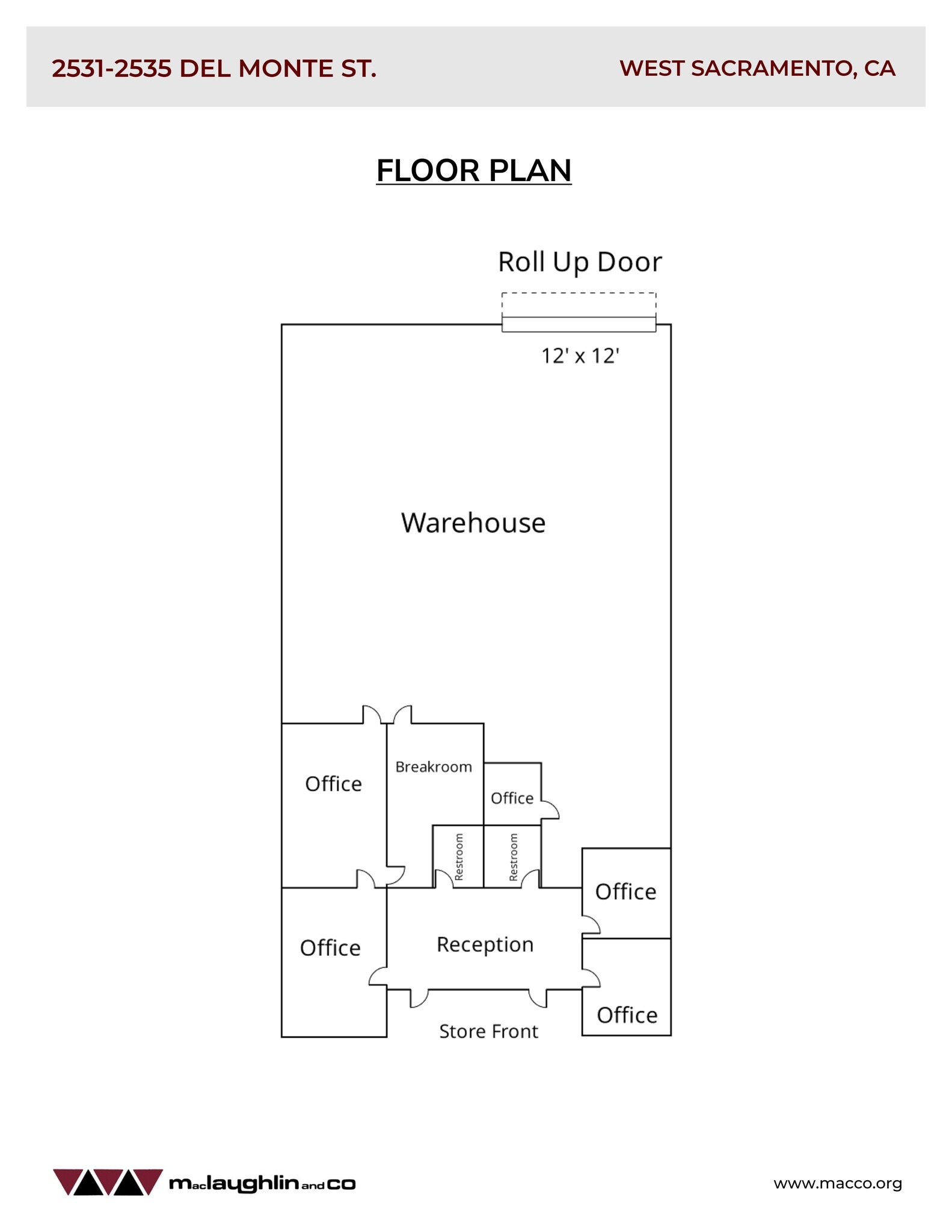 2521-2551 Del Monte St, West Sacramento, CA for lease Site Plan- Image 1 of 5
