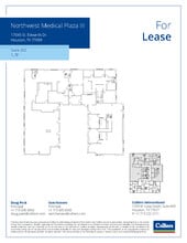 800 Peakwood Dr, Houston, TX à louer Plan d’étage- Image 1 de 1