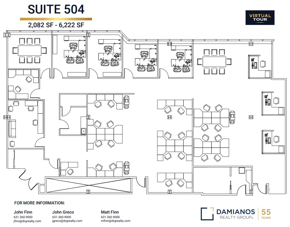 50 Charles Lindbergh Blvd, Uniondale, NY for lease Floor Plan- Image 1 of 1
