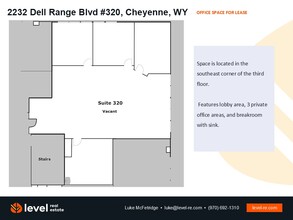 2232 Dell Range Blvd, Cheyenne, WY for lease Floor Plan- Image 2 of 3