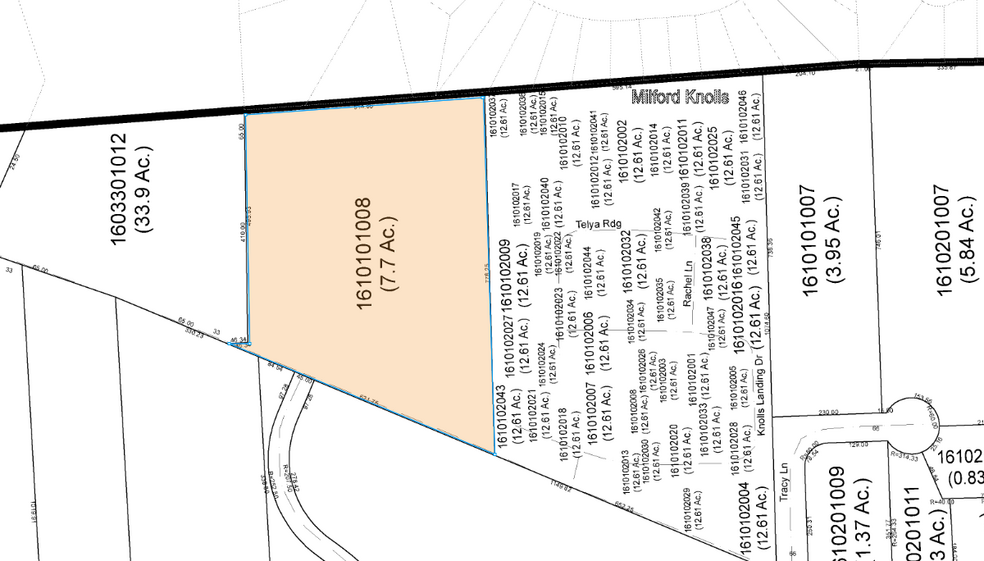 1270 W Commerce St, Milford, MI à louer - Plan cadastral - Image 2 de 5