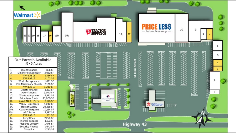 14001 Highway 43, Russellville, AL for lease - Building Photo - Image 2 of 5