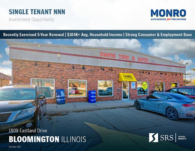 Plus de détails pour 1809 Eastland Dr, Bloomington, IL - Commerce de détail à vendre