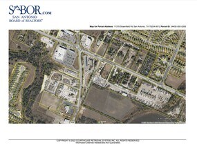 11378 Shaenfield Rd, San Antonio, TX - Aérien Vue de la carte - Image1