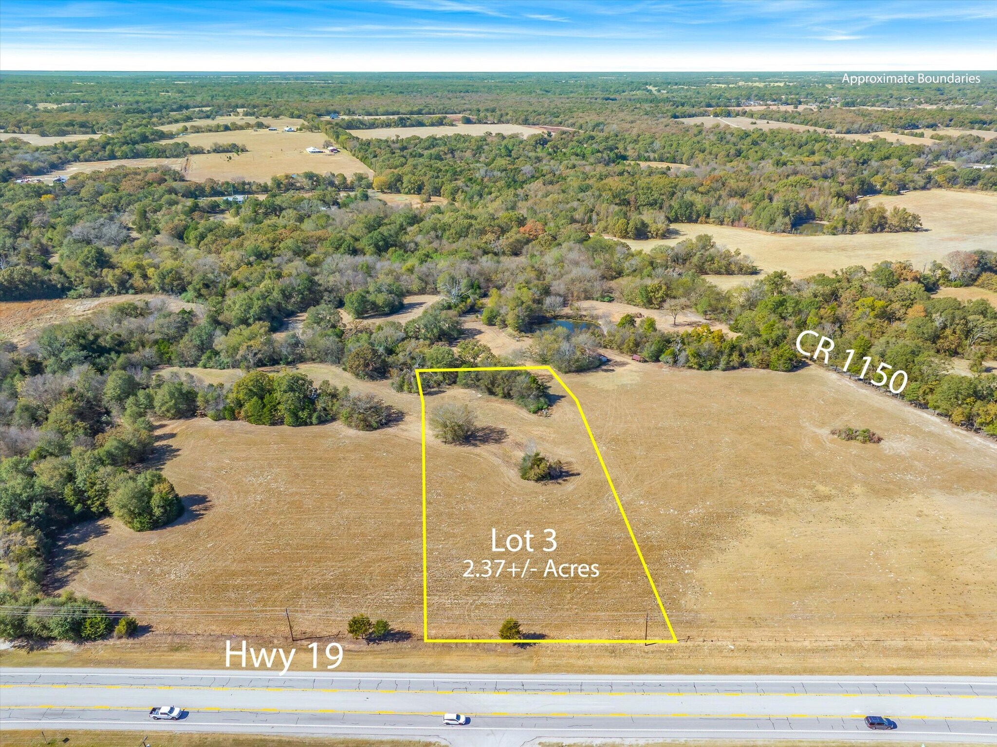Lot #3 Texas 19, Emory, TX à vendre Aérien- Image 1 de 8