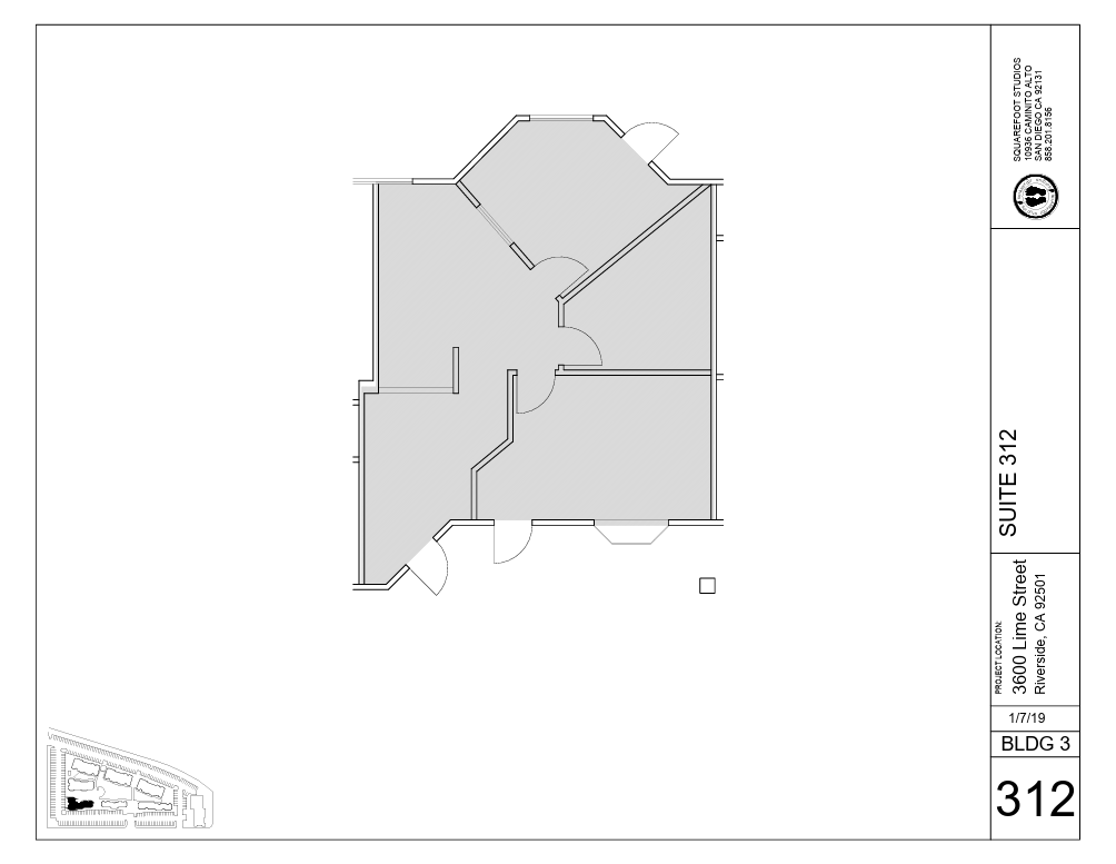 3600 Lime St, Riverside, CA for lease Floor Plan- Image 1 of 1