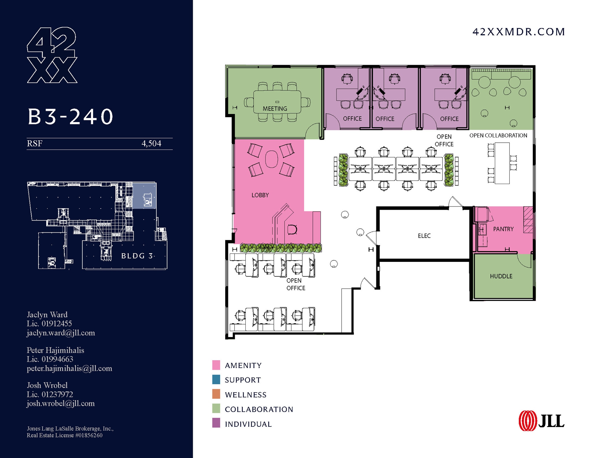 4204 Glencoe Ave, Marina del Rey, CA à louer Plan d’étage- Image 1 de 2