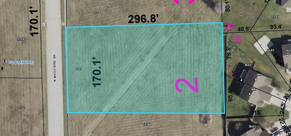 Lot 2 Industrial Dr, Tonganoxie, KS à vendre - Photo principale - Image 1 de 1