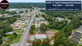 More details for 7650 Moffett Road, Mobile, AL - Land for Sale