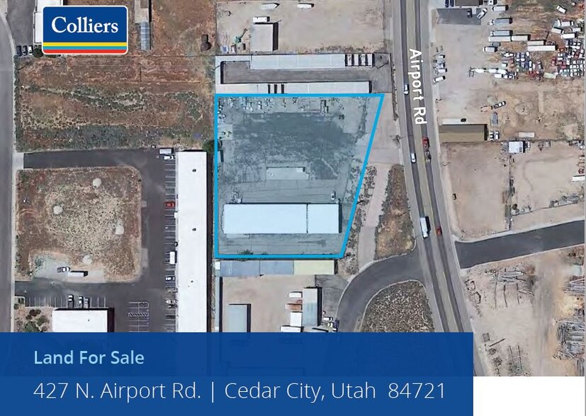 427 N Airport Rd, Cedar City, UT for sale - Aerial - Image 1 of 1