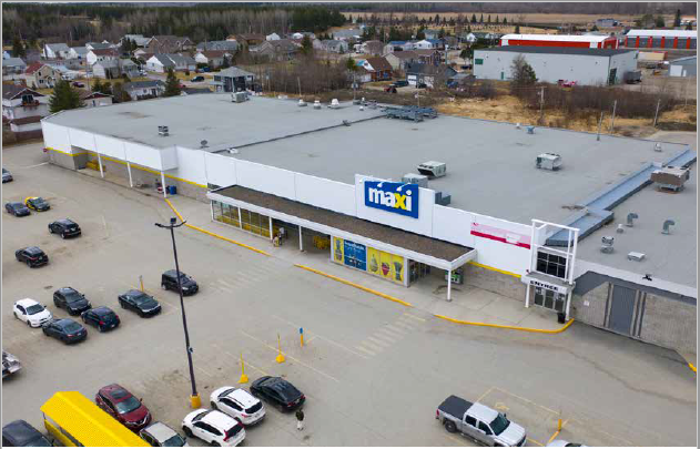 255 3E Rue E, La Sarre, QC for lease - Aerial - Image 1 of 3