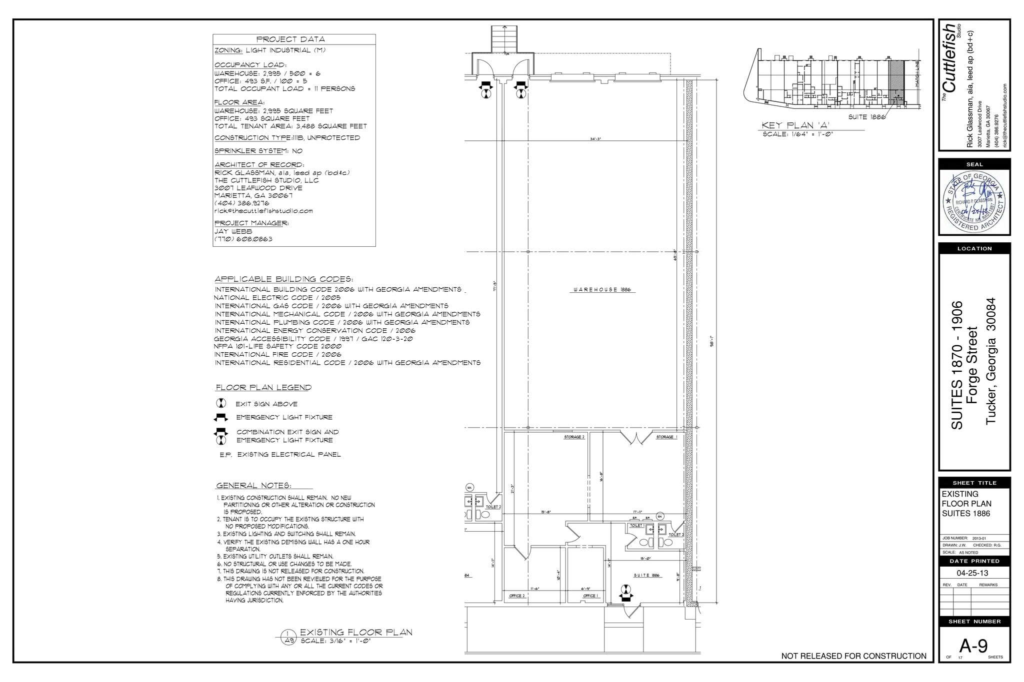 1870-1908 Forge St, Tucker, GA for lease Site Plan- Image 1 of 1