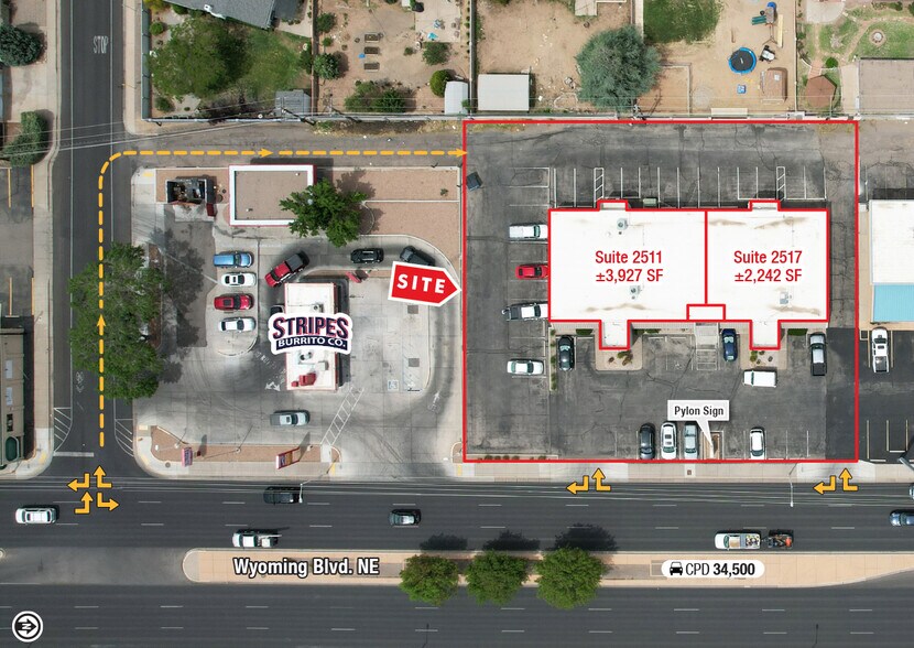 2511-2517 Wyoming Blvd NE, Albuquerque, NM for sale - Building Photo - Image 2 of 18