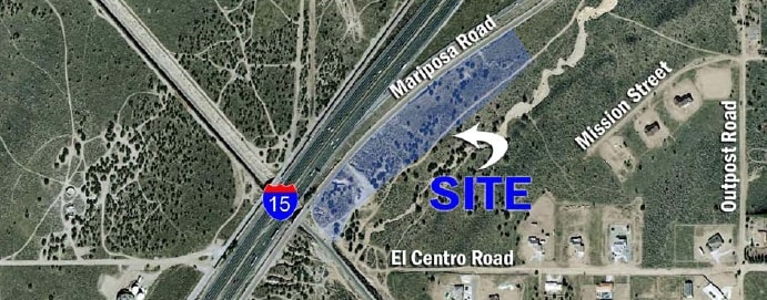 TBD Mariposa Rd, Hesperia, CA for sale - Aerial - Image 2 of 8