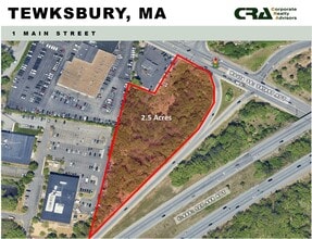 1 Main St, Tewksbury, MA - AERIAL map view - Image1