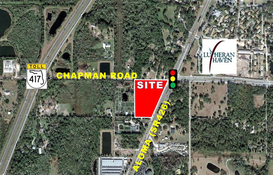 SW Aloma Ave & Chapman Rd, Oviedo, FL à vendre - Aérien - Image 1 de 4