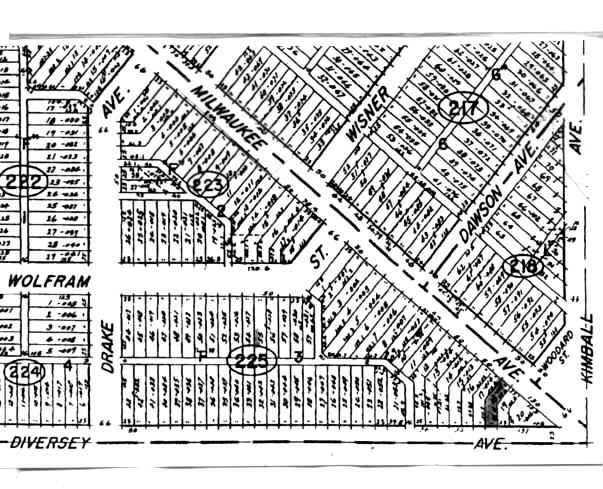 2812 N Milwaukee Ave, Chicago, IL à louer - Plan cadastral - Image 2 de 4