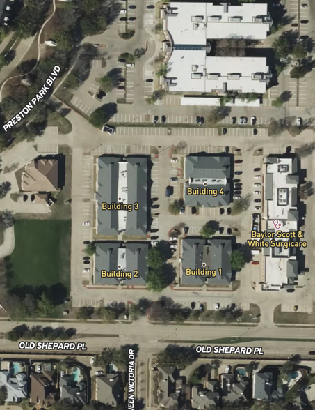 4601 Old Shepard Pl, Plano, TX for sale - Aerial - Image 3 of 12