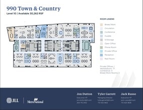 800 Town & Country Blvd, Houston, TX à louer Plan d’étage- Image 1 de 1