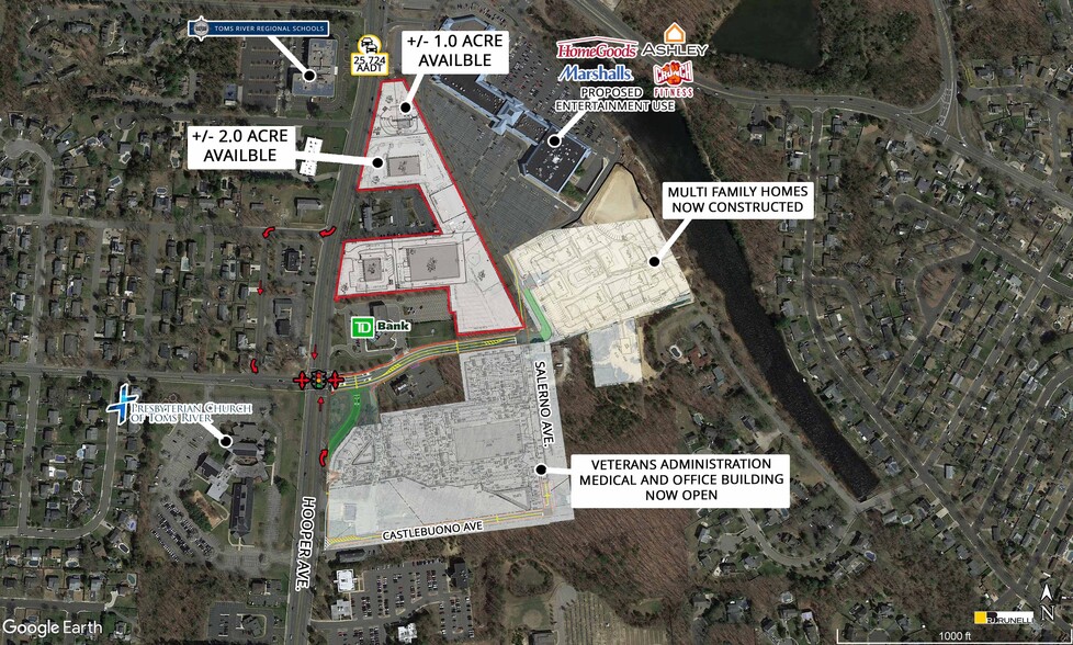 1131 Hooper Ave, Toms River, NJ for lease - Building Photo - Image 3 of 4