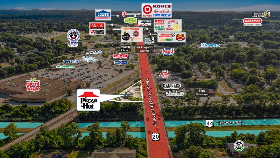 1165 Mentor Ave, Painesville, OH à vendre - Photo du bâtiment - Image 3 de 5