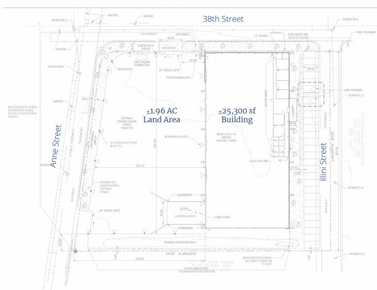 3800 38th St, Phoenix, AZ à vendre - Plan de site - Image 3 de 3