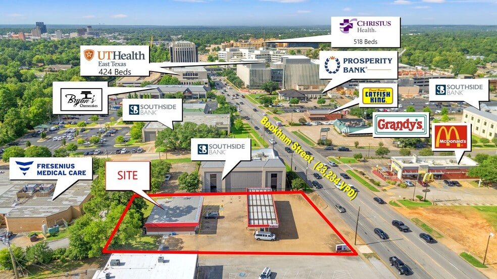 1315 S Beckham Ave, Tyler, TX for sale - Building Photo - Image 3 of 6