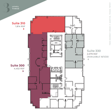 7600 Burnet Rd, Austin, TX à louer Plan d  tage- Image 1 de 1