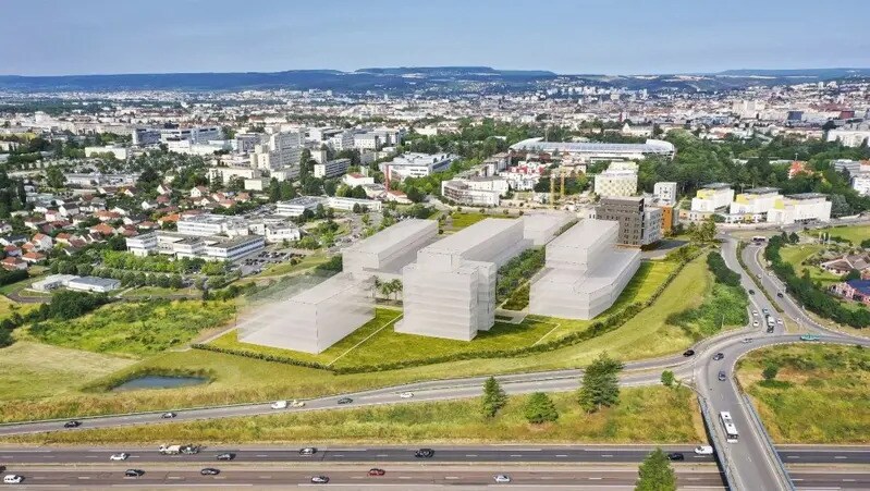 Office in Saint-Apollinaire for sale Aerial- Image 1 of 5