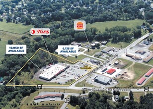 150-152 Prospect St, Attica, NY - AERIAL  map view