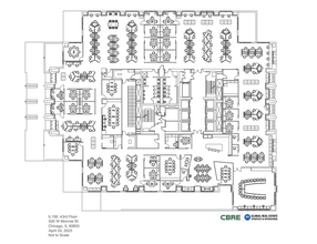 500 West Monroe St, Chicago, IL for lease Floor Plan- Image 1 of 1