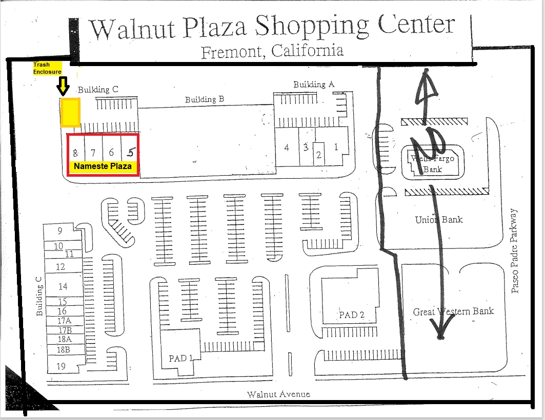 3171 Walnut Ave, Fremont, CA for lease Site Plan- Image 1 of 1