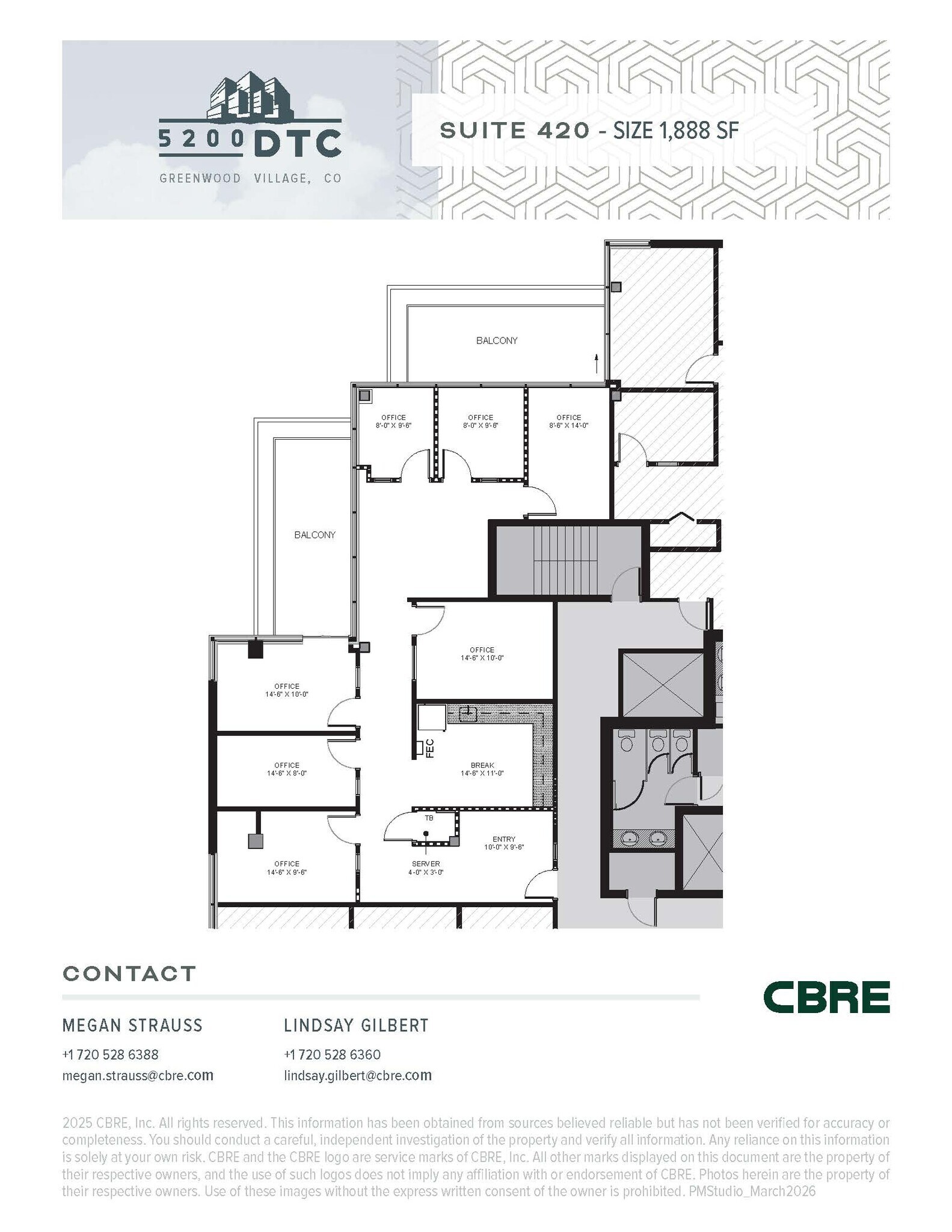 5200 Dtc Pky, Greenwood Village, CO for lease Floor Plan- Image 1 of 1