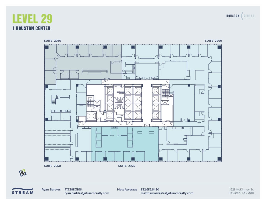 1221 McKinney St, Houston, TX for lease Floor Plan- Image 1 of 1