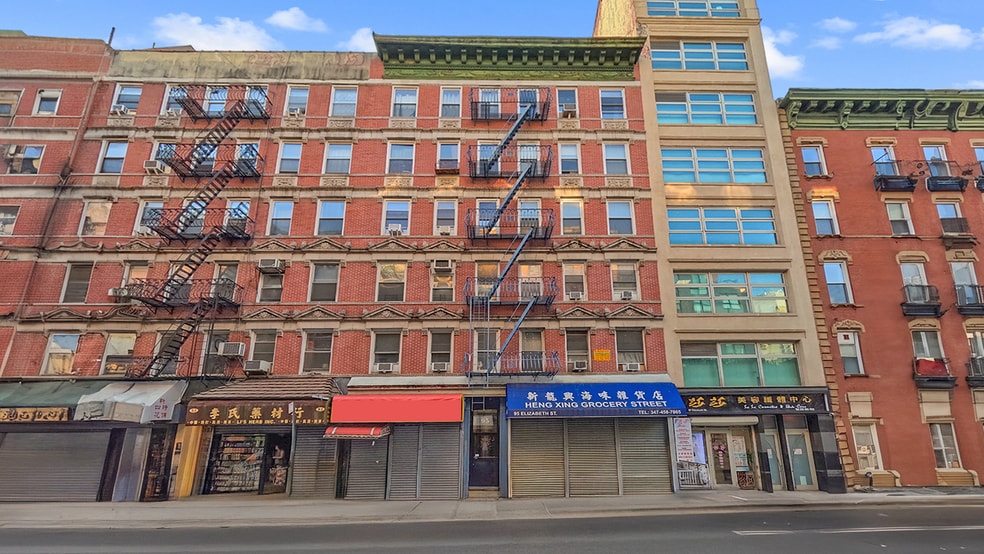 95 Elizabeth St, New York, NY for sale - Building Photo - Image 1 of 6